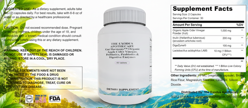 Gut Harmony ACV Capsules image 1