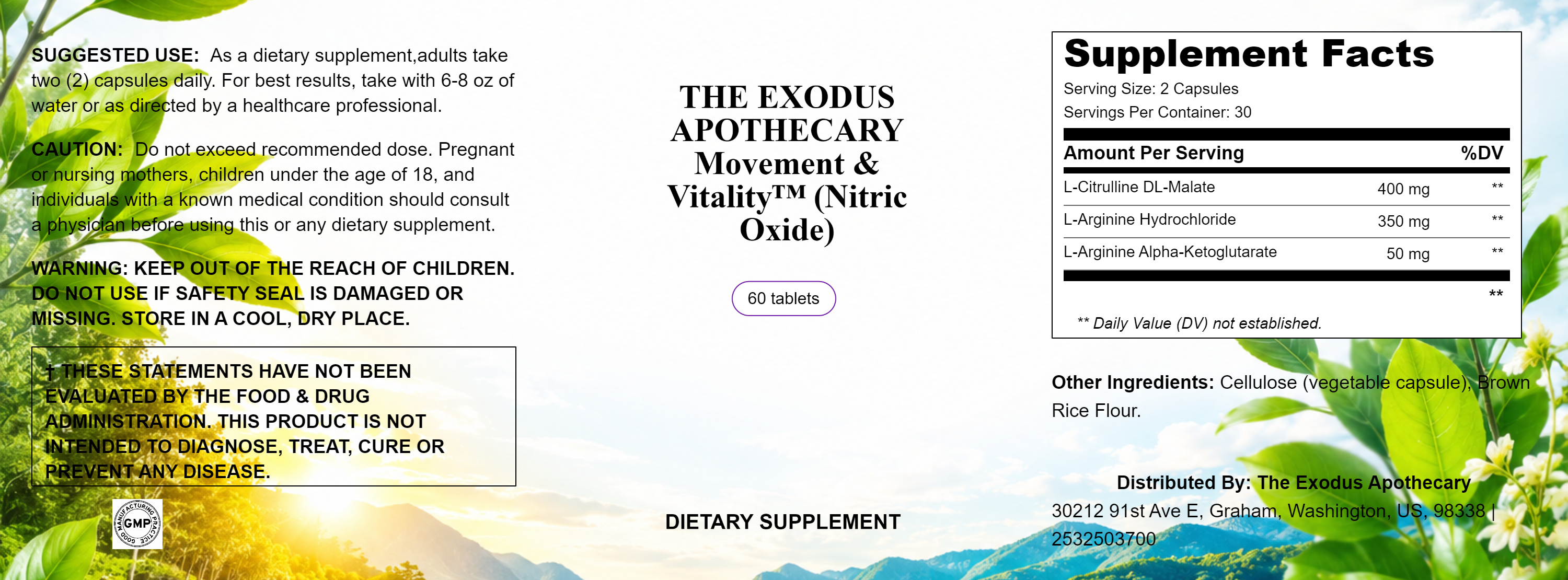 Nitric Oxide Vitality Pills image 5