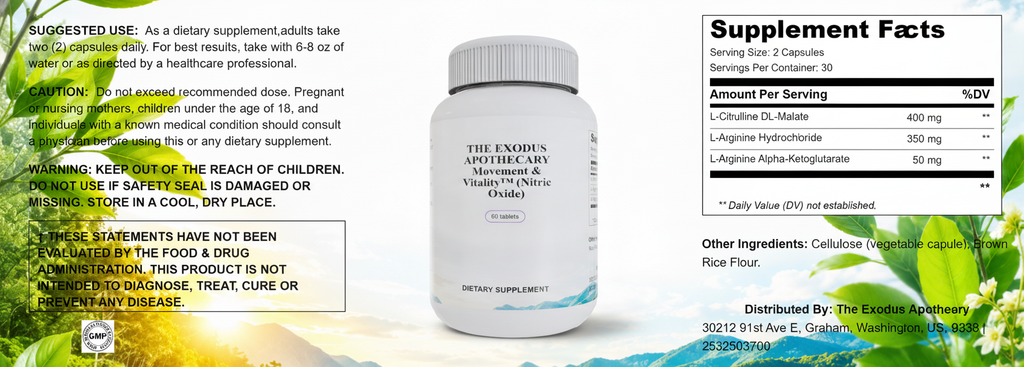Nitric Oxide Vitality Pills image 1